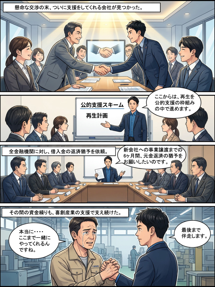 喜創産業 中小企業伴走支援 漫画 14ページ目