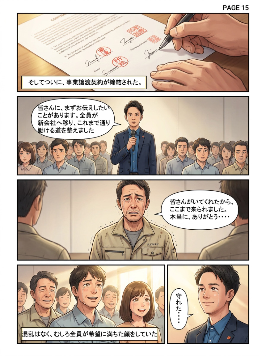 喜創産業 中小企業伴走支援 漫画 16ページ目